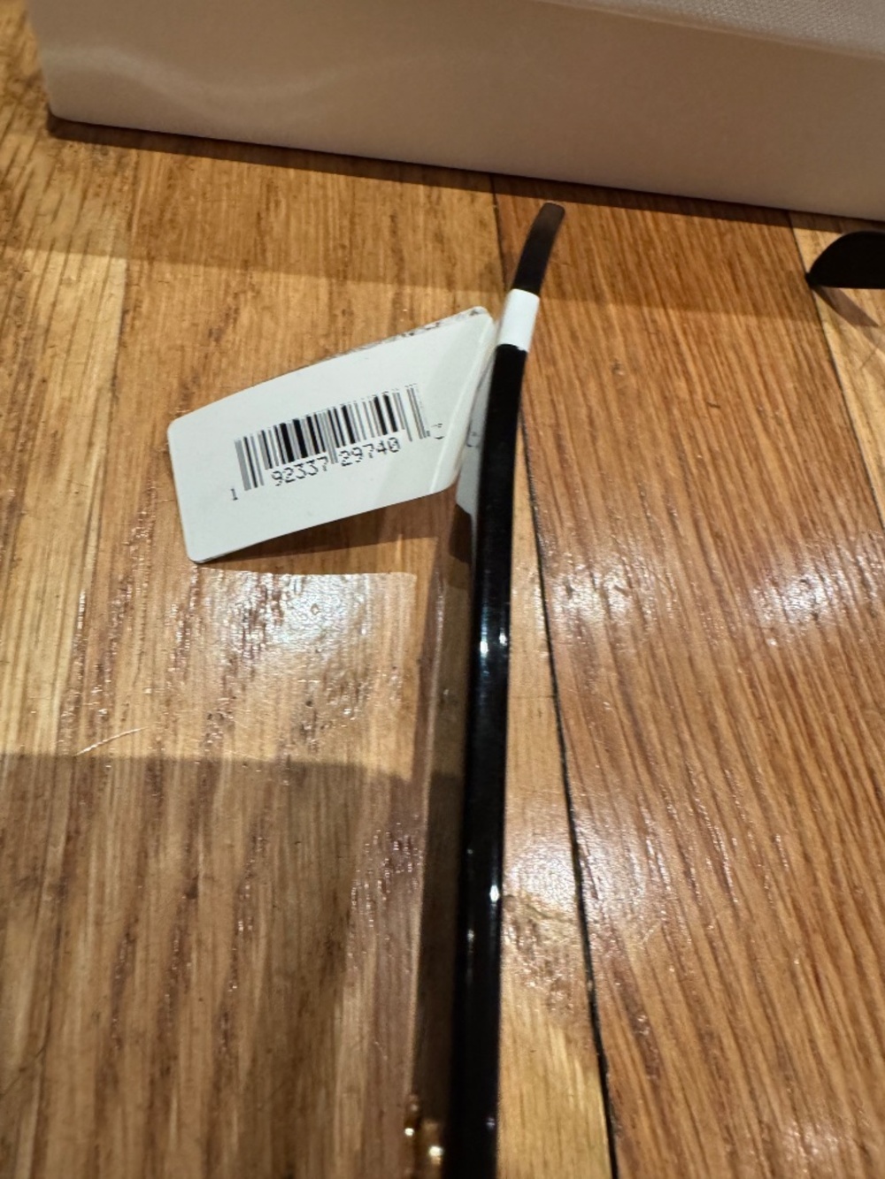 CELINE - Triomphe 52mm Oval Sunglasses - Shiny Black Blue - Picture 8 of 14